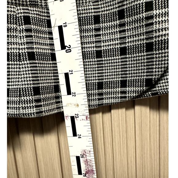 Amanda + Chelsea Plaid One-Button Blazer Size L - Picture 6 of 6